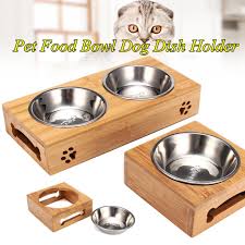 Places phoenix, arizona community organization empty bowl pet food pantry. Buy Single Double Bowl Lovely Pet Food Bowl Dog Dish Holder Puppy Cat Water Feeder Bamboo Stand Dispenser Tableware Bamboo At Affordable Prices Free Shipping Real Reviews With Photos Joom