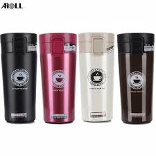 380ml Coffee Thermos Travel Mug Coffee Cup Thermos Vacuum Coffee Thermal Mug For Car Review Travel Mug Coffee Coffee Thermos Travel Coffee Thermal