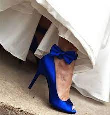 Blue Wedding Shoes That Dazzle Modwedding Blue Wedding Shoes Blue Bridal Heels Bridal Heels