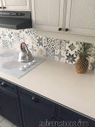 Awesome carrelage maroc moderne with carrelage maroc moderne. Peindre Du Carrelage Avec De La Chalk Paint Et Des Pochoirs Carrelage Cuisine Cuisines Diy Peindre Du Carrelage