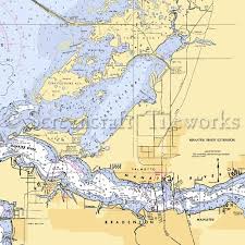 Florida Palmetto Terra Ceia Nautical Chart Decor