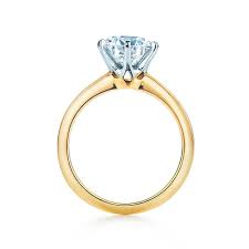 Tiffany Co The Tiffany Setting 18k Yellow Gold Tiffany Engagement Ring Tiffany Engagement Yellow Engagement Rings