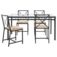 Meubles Et Articles D Ameublement Inspirez Vous Ikea Glass Dining Table Dining Table Chairs Ikea Dining Table Set