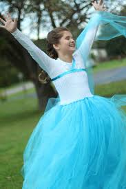 Dyeing a dance costume to create a water color effect. 37 Diy Disney Princess Costumes Homemade Princess Dresses For Kids