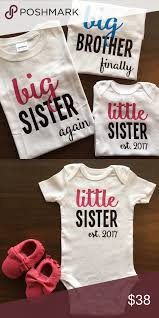Siblings Matching Shirts Baby Shower Shirts Matching Sibling Shirts Sibling Outfits