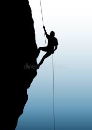 Rock Climbing Illustration Of Person Rock Climbing Ad Climbing Rock Illustration Rock Person Ad Rock Climbing Image Rock Stock Images Free