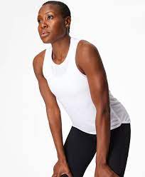 Pacesetter Running Vest White Women S Vests Www Sweatybetty Com