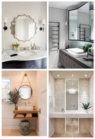 This fabulous champagne color frame has a nice classy look. Unique And Inspiring Bathroom Mirror Ideas To Reflect Your Style Bathroom Mirror Vanity Bath Small Bathroom Mirrors Unique Bathroom Mirrors Bathroom Mirror