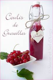 Coulis De Groseilles Sucre Et Sel D Angy Coulis De Groseilles Groseille Coulis