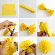 Diy Project Autumn Wedding How To Make Paper Flowers Part 2 Tissue Paper Flowers Diy Tissue Paper Flowers Easy Paper Flowers