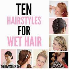 Frisyrer Over Natten Frisyrer Over Natten Wet Hair Hair Styles Wet Hair Overnight