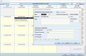 Creer Une Gestion De Calendrier Avec Access Calendrier Gestion Bureautique
