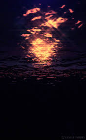 Produced By LEMAT WORKS ✨Ocean Prism Sunset / Halloween 1 2 3 / Twinkle  Night3 27 / Moon✨ | Blue Sunset, Blur Image Background, Ocean Sunset