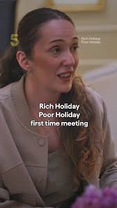 These two families couldn't be more different, especially in how they let  loose (or don't). Will they both enjoy themselves?, Rich Holiday, Poor  Holiday. Watch