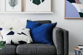 Blue is used in paint color, decor, accents and furniture to create a serene and calming atmosphere in the home. Living Room Ideas Inspiration Ideas Delightfull Unique Lamps