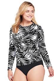 Women S Plus Size Long Sleeve Swim Tee Rash Guard Long Sleeve Swim Swim Tees Women Long Sleeve