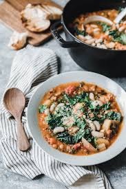 Unsere Ribollita Toskanische Gemusesuppe Mit Schwarzkohl