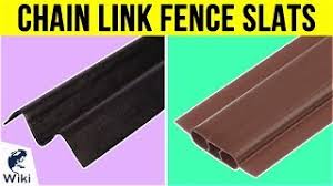 Each package of our fence slats will cover 10' of your existing chain link fence. 6 Best Chain Link Fence Slats 2019 Youtube