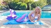 Les Sirenes Ingrid Miss Mermaid International A La Piscine D Aquagolfe Youtube