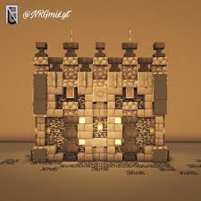 Building and architectural techniques will be . I Made A Wall Design Using Bedrock If Only There Was A Way To Build One In Survival Minecraftbu In 2020 Minecraft Designs Minecraft Crafts Minecraft Wall Designs