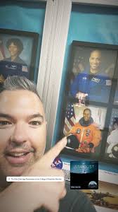 So the @daleetheridgeplanetarium has an amazing display of astronaut  artifacts and autographs. I had no idea this was up here until I started  performing here. Cmon out and check it out! ...