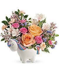 Teleflora S Magical Garden Unicorn Bouquet In Wyomissing Pa Acacia Flower Gift Shop