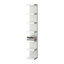 You have decided in favor of a white bookshelf. Ikea Us Furniture And Home Furnishings Ikea Living Room Storage Wall Shelves Ikea Lack Wall Shelf