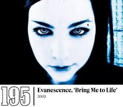 Rolling Stone have ranked Bring Me To Life by Evanescence at 195 in their  list of the 250 Greatest Songs of the 21st Century.