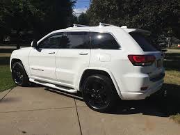 Checkout best 25 accessories mods you can install in your jeep grand cherokee for interior exterior. Help Blacking Out New Altitude Jeep Garage Jeep Forum Jeep Grand Cherokee Jeep Garage White Jeep Grand Cherokee