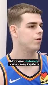 Nikola Topić je za zvaničan YouTube kanal Oklahome Siti Tander pričao o  brojnim stvarima, a između ostalog i tome na koga se ugledao kao dete. 👦,  ., ., ., 🎥| @okcthunder , #reels #nikolatopic #topic ...