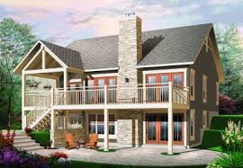 Walkout basement house plans, floor plans & designs. 3 Bedroom Ranch House Plans With Walkout Basement