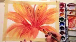 Check spelling or type a new query. How To Paint A Flower With Watercolor Youtube