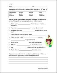 hard and soft c and g worksheet i abcteach com abcteach