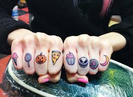 You probably learned the knit stitch when you first picked up your knitting needles. 25 Girly Knuckle Tattoos