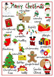 Merry Christmas Pictionary Worksheet Free Esl Printable Worksheets Made By Teachers Christmas Worksheets English Christmas Christmas Pictionary