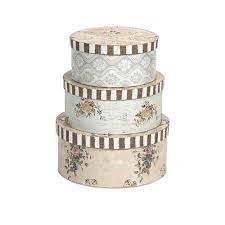 Imax 72132 3 Ella Elaine Hat Boxes Set Of 3 Imax Http Www Amazon Com Dp B00j3jbtqi Ref Cm Sw R Pi Dp 17orub0cke Hat Boxes Vintage Hat Boxes Decorative Boxes