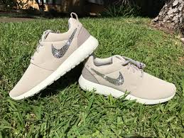 Hey I Found This Really Awesome Etsy Listing At Https Www Etsy Com Listing 565459457 Size 85 Swarovski Womens Nik Bling Nike Shoes Nike Roshe Run Nike Roshe