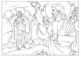 Coloring Page Lazarus Img 25928 Sunday School Coloring Pages Bible Coloring Pages Coloring Pages