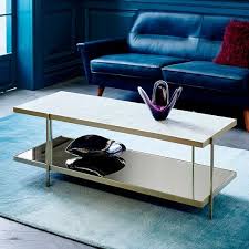 Avery Coffee Table West Elm Coffee Table Home Coffee Tables Marble Top Coffee Table