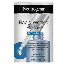 Neutrogena Rapid Wrinkle Repair Retinol Oil Serum For Dark Spots 1 0 Fl Oz Target
