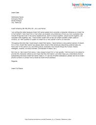 8 Character Reference Letter Examples Pdf Examples