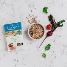 Especially because now it's time for a christmas giveaway! Bellamy S Organic Our Veggie Pasta Alphabets Are An Ideal First Food For Little Mouths Just Ready To Explore The Taste And Textures Of Pasta Serve With Pureed Organic Vegetables Or Combine