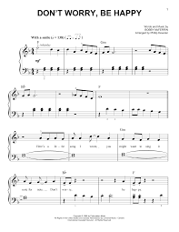 Don T Worry Be Happy Sheet Music Phillip Keveren Easy Piano In 2020 Easy Piano Sheet Music Saxophone Sheet Music Piano Sheet Music Letters