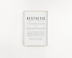 Aesthetic Definition Print Downloadable Art Printable Wall Etsy Definition Prints Printable Wall Art Downloadable Art