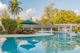 Located on the seaside, ocean village maldives comes with a private virgin island that is just 5 minutes by speedboat. Equator Village Zublu