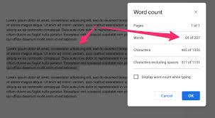 Google docs includes nearly all the features as microsoft word, including text formatting, line spacing and indentation, bulleted and numbered lists, inserting. Finding Your Word Count In Google Docs Microsoft Word And More