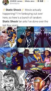 It's also not impossible to imagine static's new origin dovetailing with his old one, with the dakota city pd using an experimental formulation of tear. One Reboot I M Proud Of Seeing Finally Static Shock Would Be Getting Its Own Movie Produced By Michael B Jordan All About Bringing Back Black Superheroes To Dc Comics This Along
