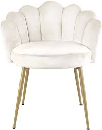 Claire Cream Dining Chair 748 Meridian Furniture Dining Chairs In 2020 Velvet Dining Chairs Furniture Dining Chairs Dining Chairs