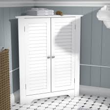 Recessed bathroom shelves aren't deep enough to hold much, and our medicine cabinet is packed to the gills! Corner Bathroom Cabinets Shelving You Ll Love In 2021 Wayfair