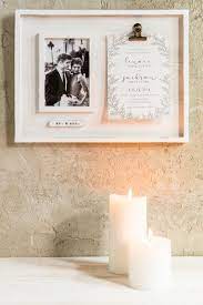 Wedding Invitation Clip Frame Wedding Invitation Keepsake Framed Wedding Invitations Framed Wedding Invitation Keepsake